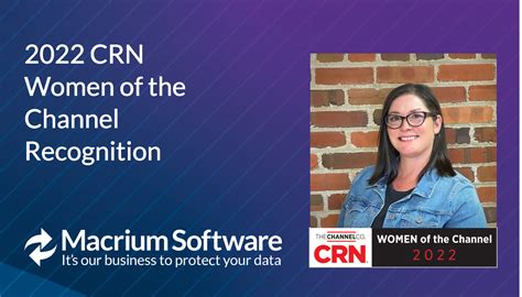Macrium Software Jane Garrity From Macrium Software Named On CRNs