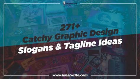 271 Unique Graphic Design Slogans And Tagline Ideas