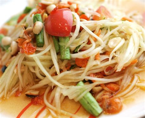 Vegan Som Tum Papaya Salad Recipe