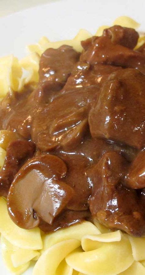 You'll just need 2 lbs. Crockpot Beef Tips & Gravy | ROSLYN FOOD #crockpotrecipes ...