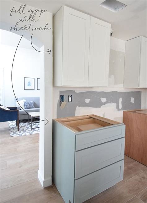 Can you use wood filler on a cutting board? TIP: designer is using sheetrock to extend the wall, which ...