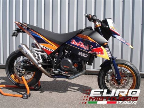 The ktm 690 smc r raises the bar in the supermotos stakes, thanks in part to a lightweight chassis, a legendary 690 lc4 motor and a sohisticated electronics package. KTM 690 SM Supermoto Zard Exhaust Full Titanium System ...
