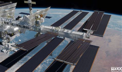 Esanasa Complete Iss Spacewalk To Install First New Solar Array