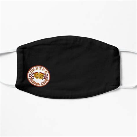 Dexter Drama Club Mask For Sale By Khelmholtz Redbubble