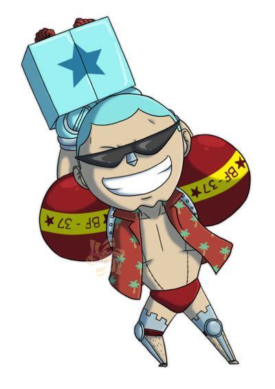 franky chibi anime one piece anime desenhos