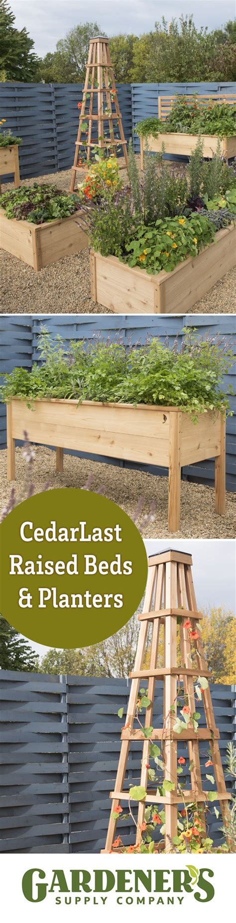 Choose from contactless same day delivery, drive up and more. CedarLast Raised Garden Bed 2x6 | Gardener's Supply ...
