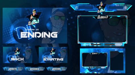 Design Animated Twitch Overlay And Stream Package By Cocochnel Fiverr