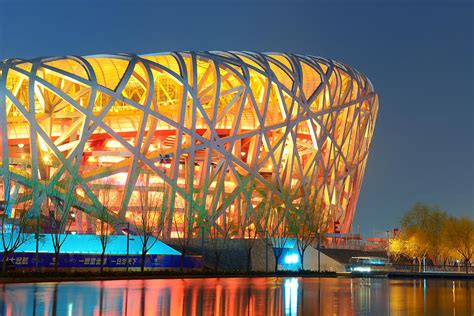 Beijing National Stadium Photograph By Songquan Deng