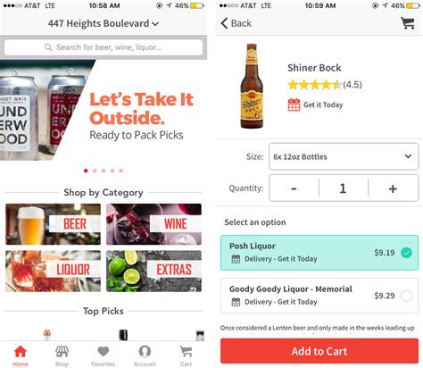 Caviar folded in the locally developed mainlinedelivery.com. Alcohol Delivery App Now Brings Booze to Your Door in One ...