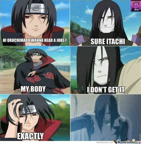 Cool Itachi And Naruto Funny References Andromopedia
