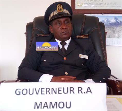 Le Gouverneur De Mamou Sur Les 8 Millions Réclamés Comme Salaire De