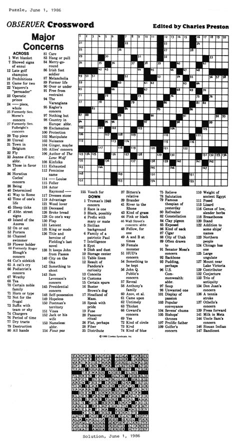 Printable Sheffer Crossword Printable Crossword Puzzles Printable