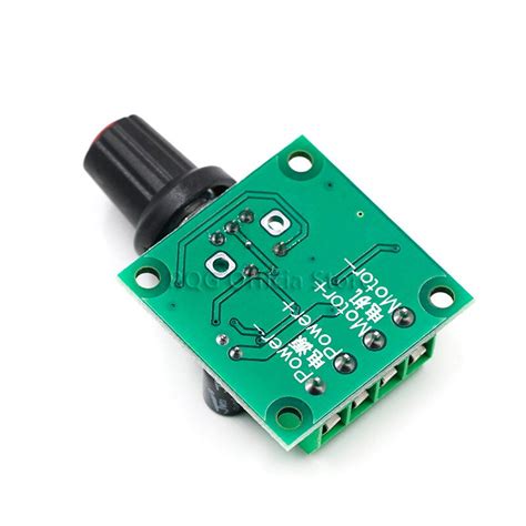 New Dc 18v 3v 5v 6v 12v 2a Pwm Motor Speed Controller Low Voltage