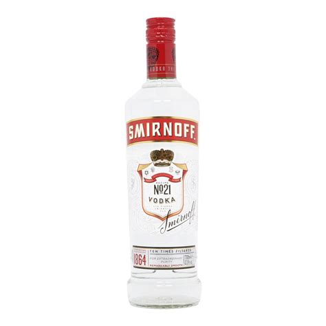 Smirnoff Red Label Vodka Spirits From The Grapevine Uk
