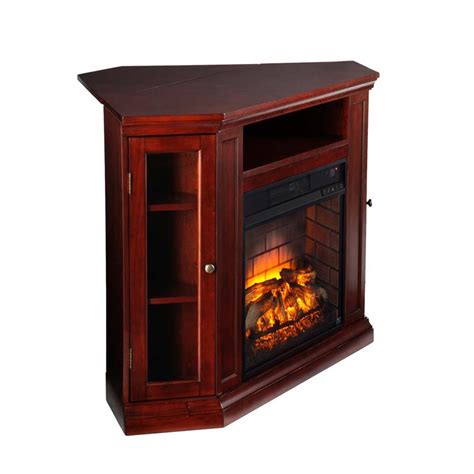 Not available for pickup and same day delivery. Southern Enterprises Claremont Corner Fireplace TV Stand ...