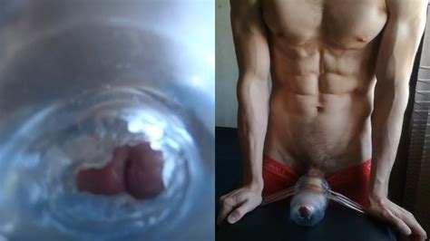 This Is How I Creampie My Fleshlight Camera Inside A Toy Pussy