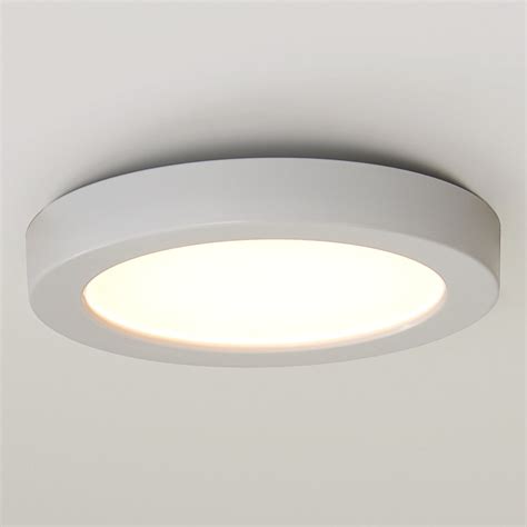To make it feel more inviting and conversational, find a pendant for the kitchen ceiling. 7" LED Simple Round Low Profile Ceiling Light - Shades of ...