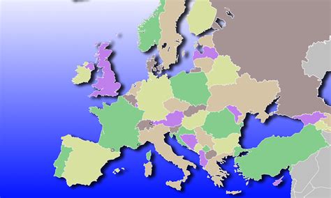 European Countries And Capitals Quiz World Map