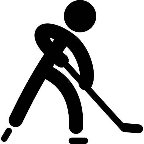 Ice Hockey Player Free Sports Icons