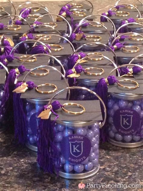 The best graduation gifts are those that come from the heart. graduation party favors mortar board cap mini paint cans ...