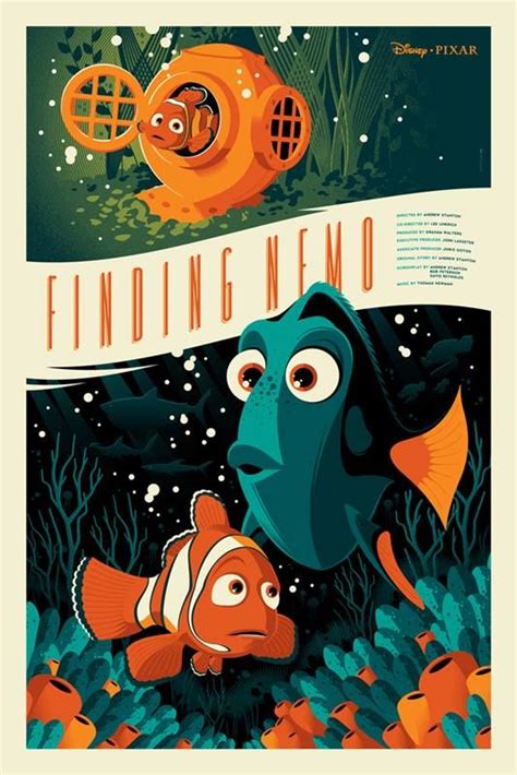 Finding Nemo Poster Re Imaged Disney Movie Posters Disney Posters