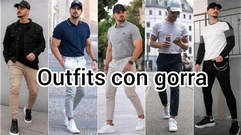 Disminuci N Bendici N Camioneta Outfits Con Gorra Hombre Fabricante El Stico Atr S Atr S Atr S