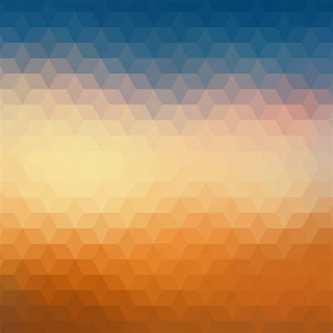 Free Vector Geometric Background In Orange And Blue