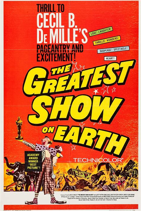 The Greatest Show On Earth 1952 Posters — The Movie Database Tmdb