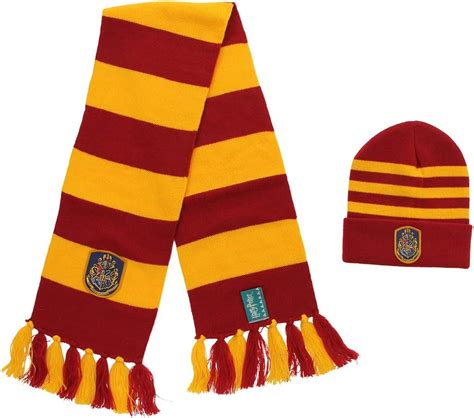 Harry Potter Gryffindor Hat And Scarf Uk Toys And Games