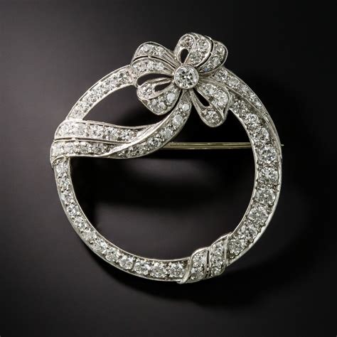 Art Deco Circle Bow Brooch Whats New