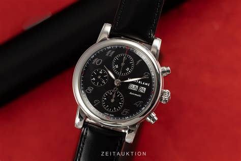 Montblanc Meisterstück Chronograph Stahl Automatik Kal 4810501 Ref