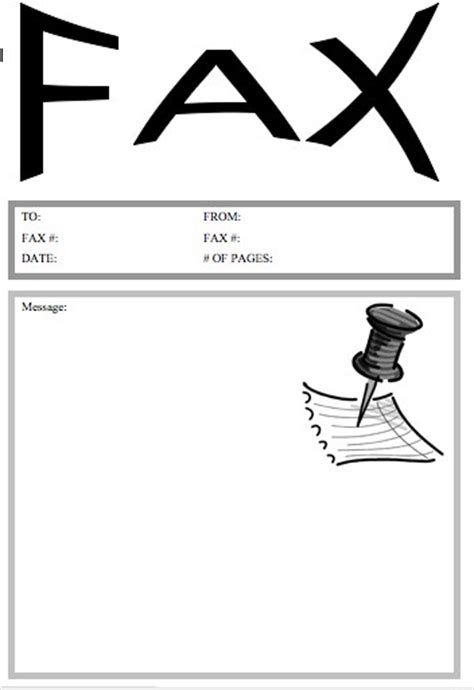 Free printable blank fax cover sheet in pdf, word & google docs with sample and examples of personal, basic, confidential, professional, etc. Pushpin Fax Cover Sheet at FreeFaxCoverSheets.net