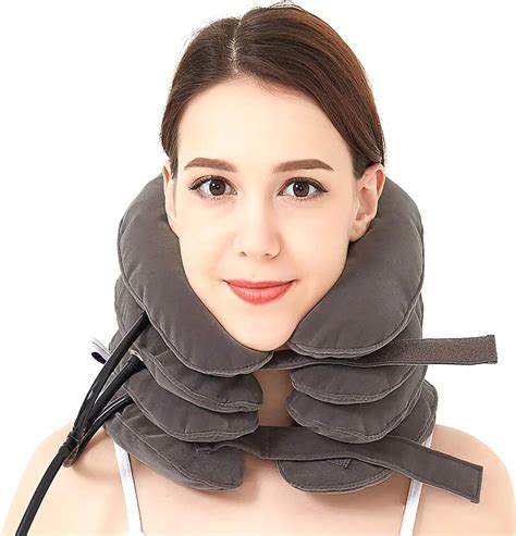 Buy Chifit Neck Traction 4 Layer Cervical Neck Traction Device Neck Massager And Collar Neck