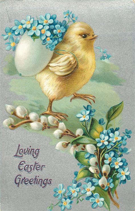 Loving Easter Greetings Vintage Easter Vintage Easter Postcards