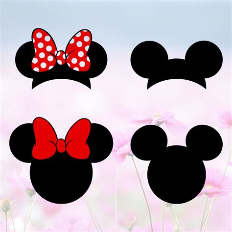 Mickey Minnie Svg Disney Svg Mickey Minnie Designs Cut File Etsy