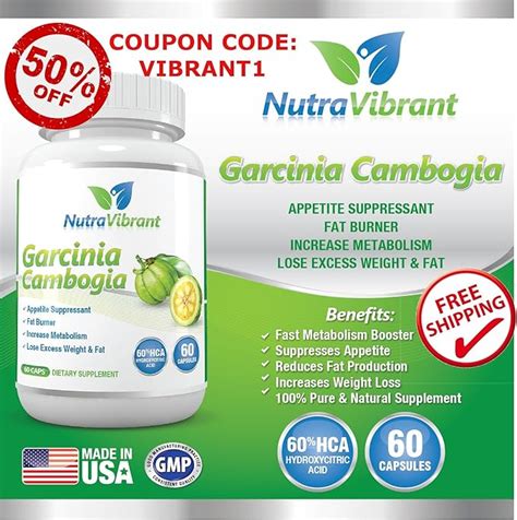 1 premium garcinia cambogia extract 100 pure and natural 60 hca easy safe