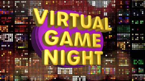 Virtual Game Night In 2020 Virtual Games Tv Show Games