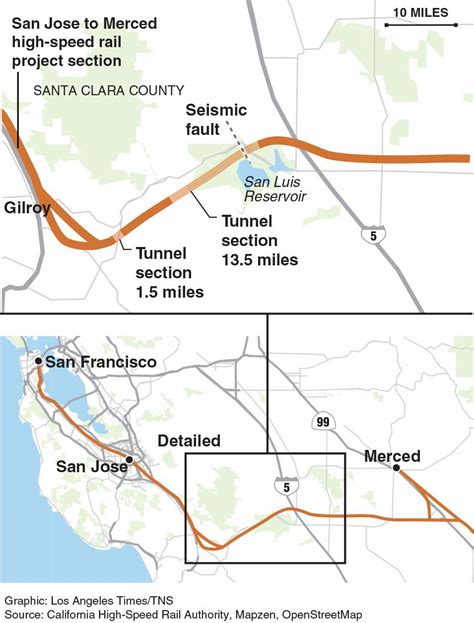 A 135 Mile Tunnel Will Make Or Break Californias Bullet Train Los