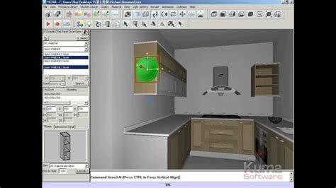 El programa incluye una gran variedad de opciones para que podamos configurar tanto el entorno de la cocina (dimensiones, paredes, columnas, etc…), como los muebles que vamos a colocar en ella. Diseño de Cocinas con el software InteriCAD T5 - YouTube
