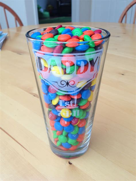 55 unique father's day gifts that dad will actually want. Fathers Day Gift Idea: Custom Beer Glass with Child's ...