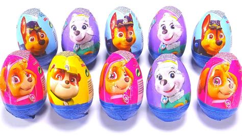 Paw Patrol Chocolate Eggs Have A Surprise 💕 Awesome Surprise Toys