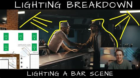 Lighting Breakdown Filming A Bar Scene Youtube
