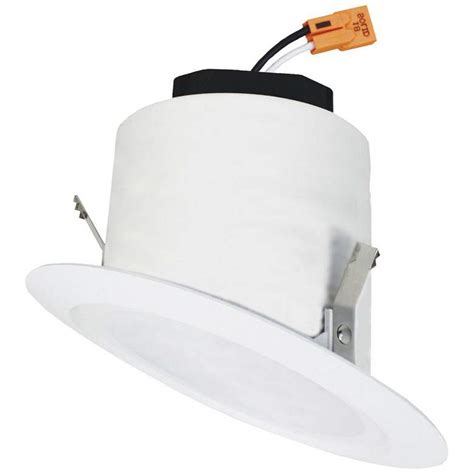 Elco 4 White Sloped Ceiling Led Smooth Recessed Downlight 83d25