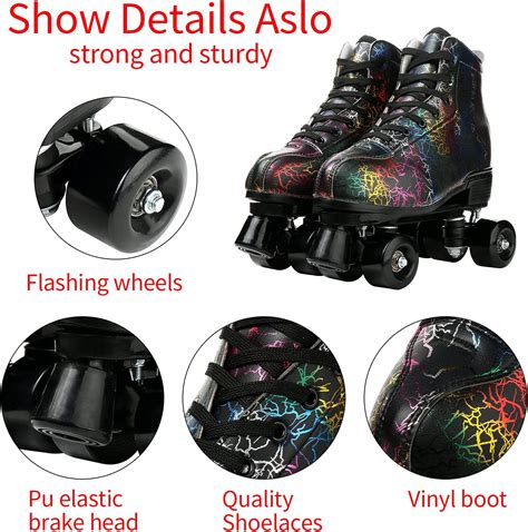 Buy Leafis Roller Skates Classic High Top For Adult Outdoor Skating