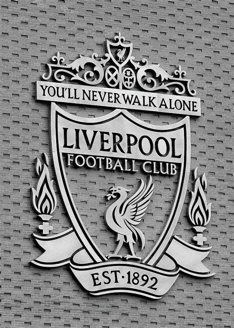 Liverpool Fc Crest Photograph By Kevin Elias