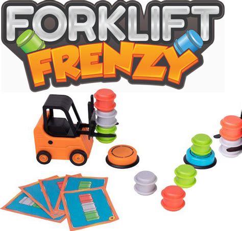 Forklift Frenzy Game Blue Turtle Toys