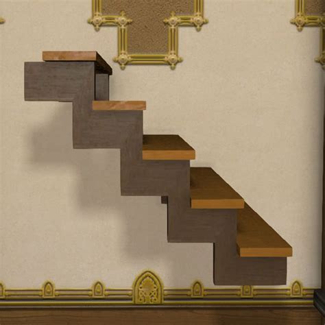 Wooden Steps Ffxiv Housing Wall Mounted