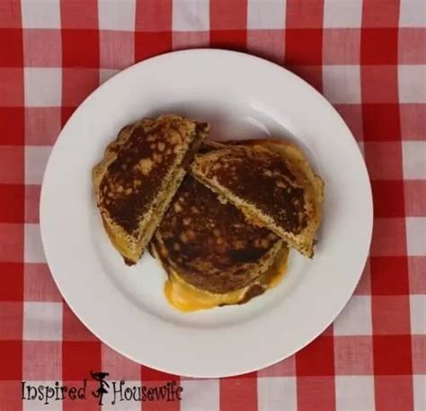 Grilled Cheese Pancakes Inspired Housewife