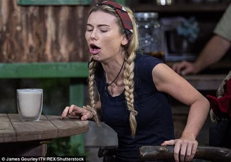 Georgia Toffolo Gags On Vomit Inducing Smoothies Daily Mail Online