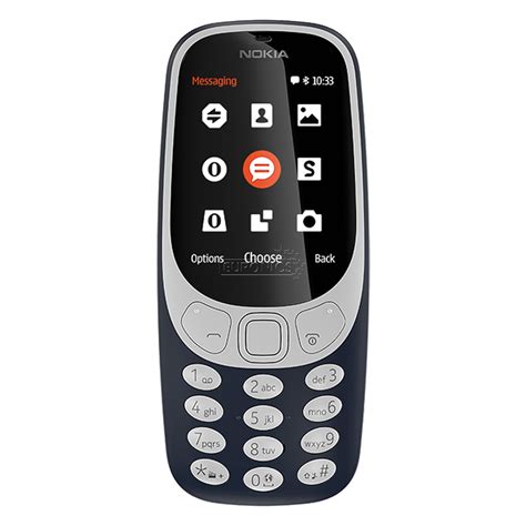 Mobile Phone Nokia 3310 Dual Sim Nokia3310ds Blue Euronics